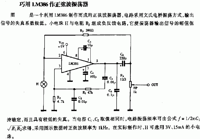 正弦波振蕩電路：產(chǎn)生正弦波的條件，正弦波電路的組成，經(jīng)典正弦波振蕩電路