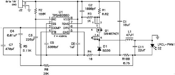 圖7 降壓/升壓電流可限制和處理廣泛的輸入范圍