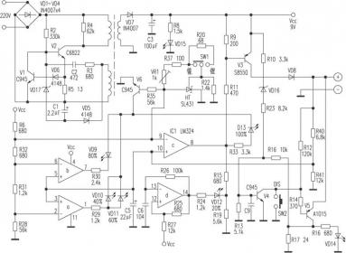 手機(jī)旅行充電器電路及工作原理