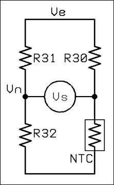 Figure 7. Wheatstone bridge.調(diào)節(jié)器