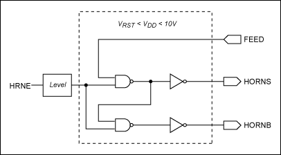 圖1. MAXQ3210微控制器的壓電音驅(qū)動(dòng)電路