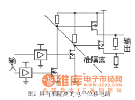 準隔離的電平位移電路 