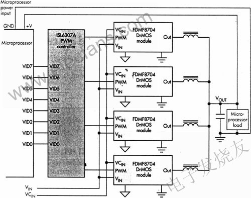 四相電壓穩(wěn)壓器電路 wenjunhu.com