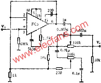 FC3集成電路作音調(diào)控制的應(yīng)用  wenjunhu.com