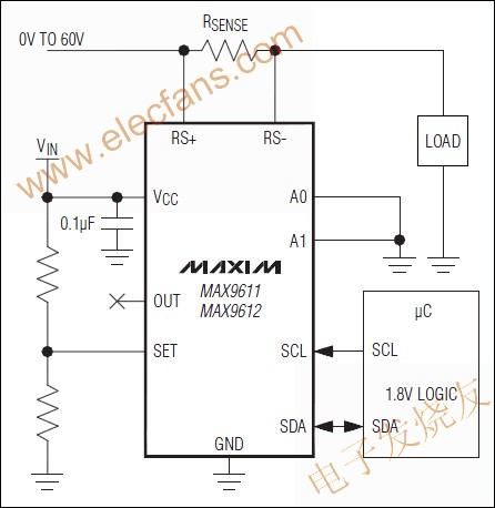 MAX9611/MAX9612電流檢測(cè)放大器 wenjunhu.com