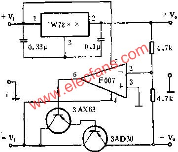 跟蹤穩(wěn)壓電源應(yīng)用線路圖  wenjunhu.com