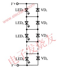 帶并聯(lián)齊納二極管串聯(lián)連接形式 www.wenjunhu.com