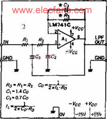 低通濾波器電路 wenjunhu.com