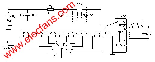 磁滯回線測(cè)量線路