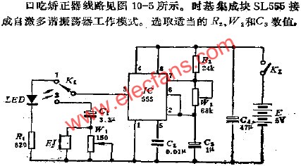 口吃矯正器電路  wenjunhu.com