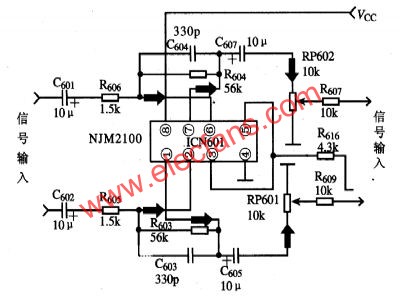 NM2100日本JRC公司生產(chǎn)音頻信號放大集成電路   wenjunhu.com