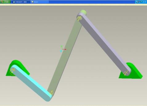 Pro/E四桿機(jī)構(gòu)的運(yùn)動(dòng)仿真