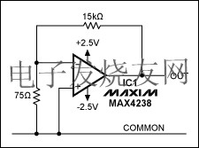 放大器(MAX4238)噪聲發(fā)生器 wenjunhu.com