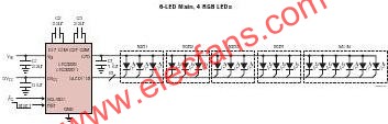 LTC3220典型應用電路  www.wenjunhu.com