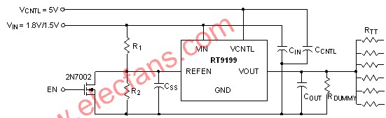 RT9199應(yīng)用電路