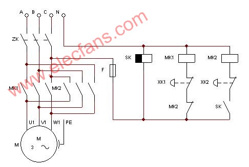 定時控制三相電動閥電路圖 http://www.wenjunhu.com