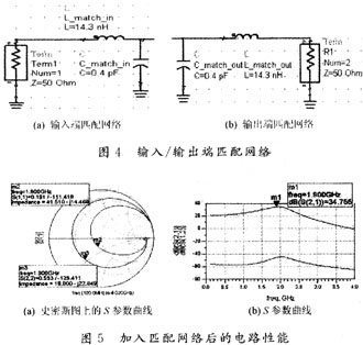 輸入及輸出端匹配網絡的電路