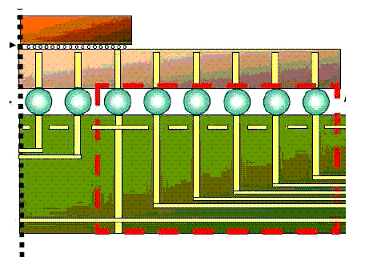 PCB 的引出過孔區(qū)域