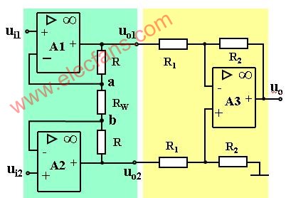 三相運(yùn)算放大電路