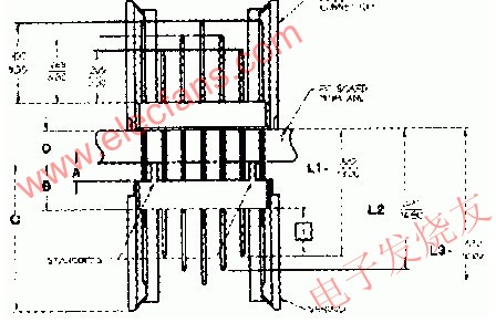 CPCI背板連接器熱拔插結(jié)構(gòu)及 REAR…結(jié)構(gòu)示圖 www.wenjunhu.com