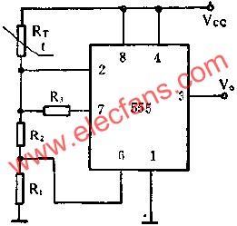 時基集成電路組成接近開關電路圖 wenjunhu.com