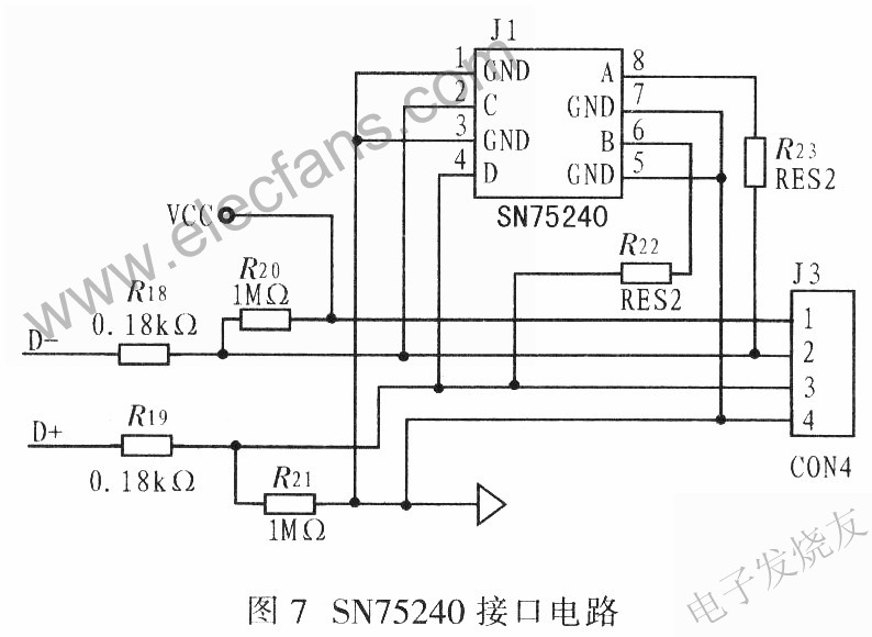 SN75240接口電路 wenjunhu.com