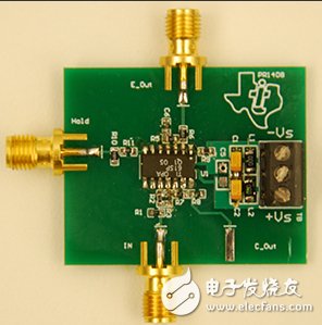 OPA615 Reference Design Top View