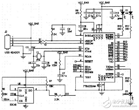 GPS定位系統(tǒng)電路設(shè)計(jì) —電路圖天天讀（242）