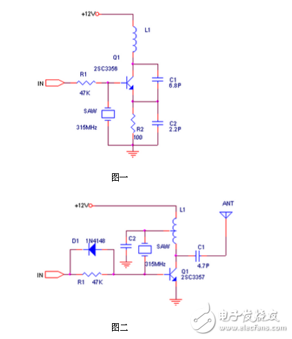 1000米無線發(fā)射電路圖大全（單管振蕩C8050/高頻三極管/T630調頻發(fā)射電路詳解）