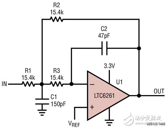 二、三階巴特沃斯濾波器電路設(shè)計(jì)—電路精選（47）