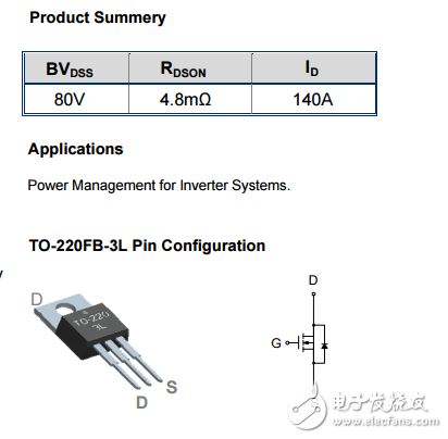 WSR140N08英文資料下載