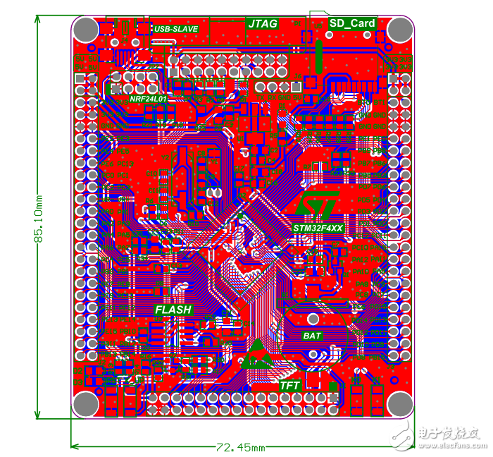 STM32_F4VET6--核心板原理圖