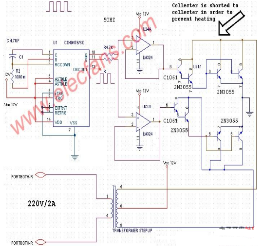 升壓器12v升220v電路圖（七款電路原理圖詳解）