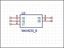 為MAX4230開發(fā)的實(shí)例符號