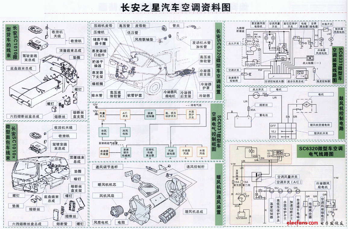 長安之星汽車電路圖