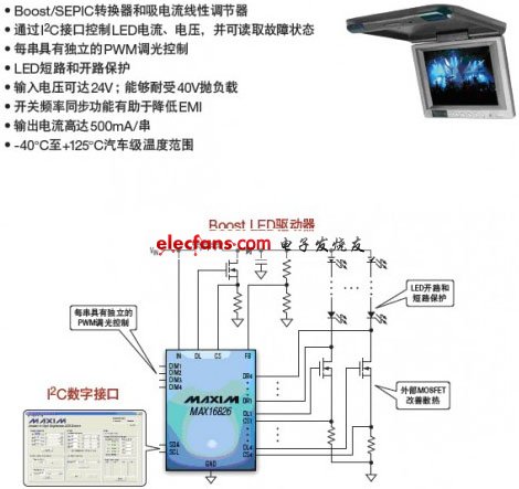 boost/SEPIC轉換器和四路吸電流線性調節(jié)器