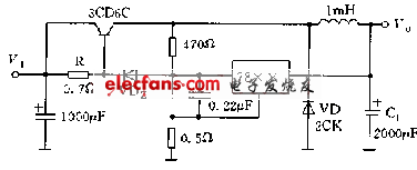 由78××構(gòu)成的開關(guān)電源電路