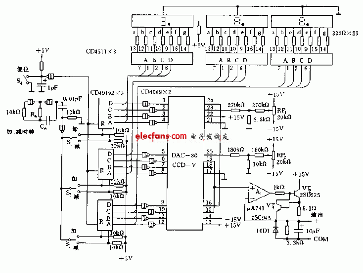 自動可逆控制的電源電路