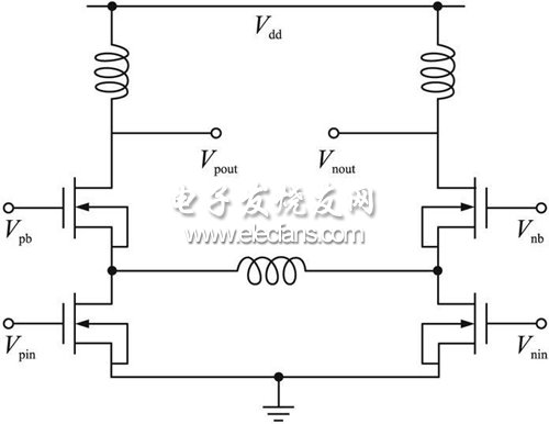 圖1共源共柵電感的應(yīng)用