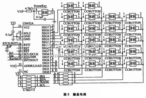 鍵盤電路