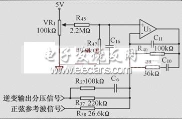 逆變器誤差放大器原理圖