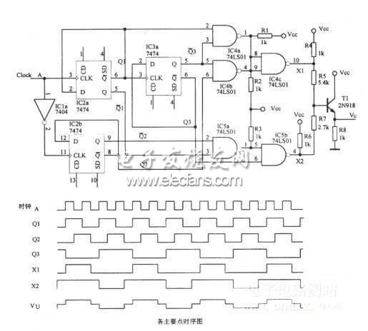 三量化電平正弦發(fā)生器原理圖