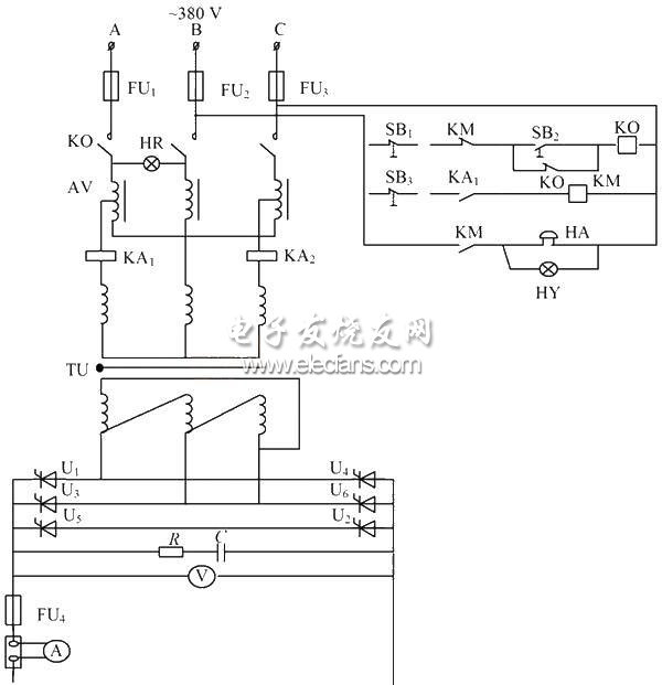 三相橋式全控整流電路