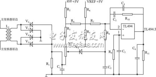 數(shù)控開(kāi)關(guān)電源過(guò)流保護(hù)電路電路圖