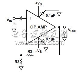 錯(cuò)誤的交流耦合運(yùn)算放大器電路