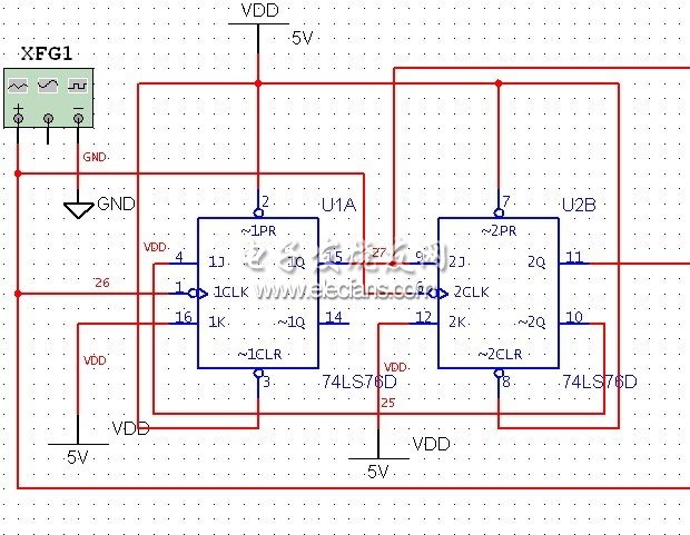 圖3 三進制計數(shù)器電路