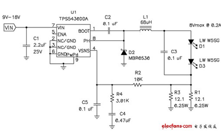 紋波電流增加了LED的功耗