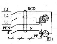 TN-S部分安裝漏電保護(hù)器