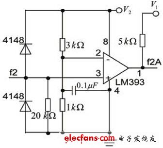 圖3 流量計信號調(diào)整電路圖