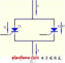 晶閘管并聯(lián)電路結(jié)構